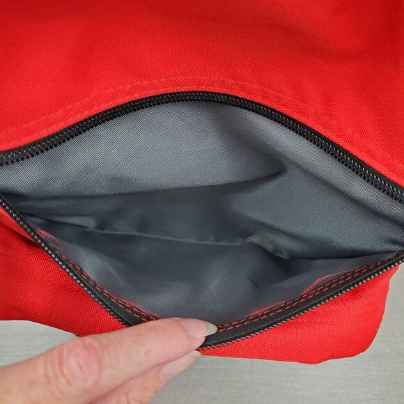 Jansport large red student backpack, bright red - Picture 9 of 13